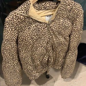 Moschino jeans coat with removable faux fur hood